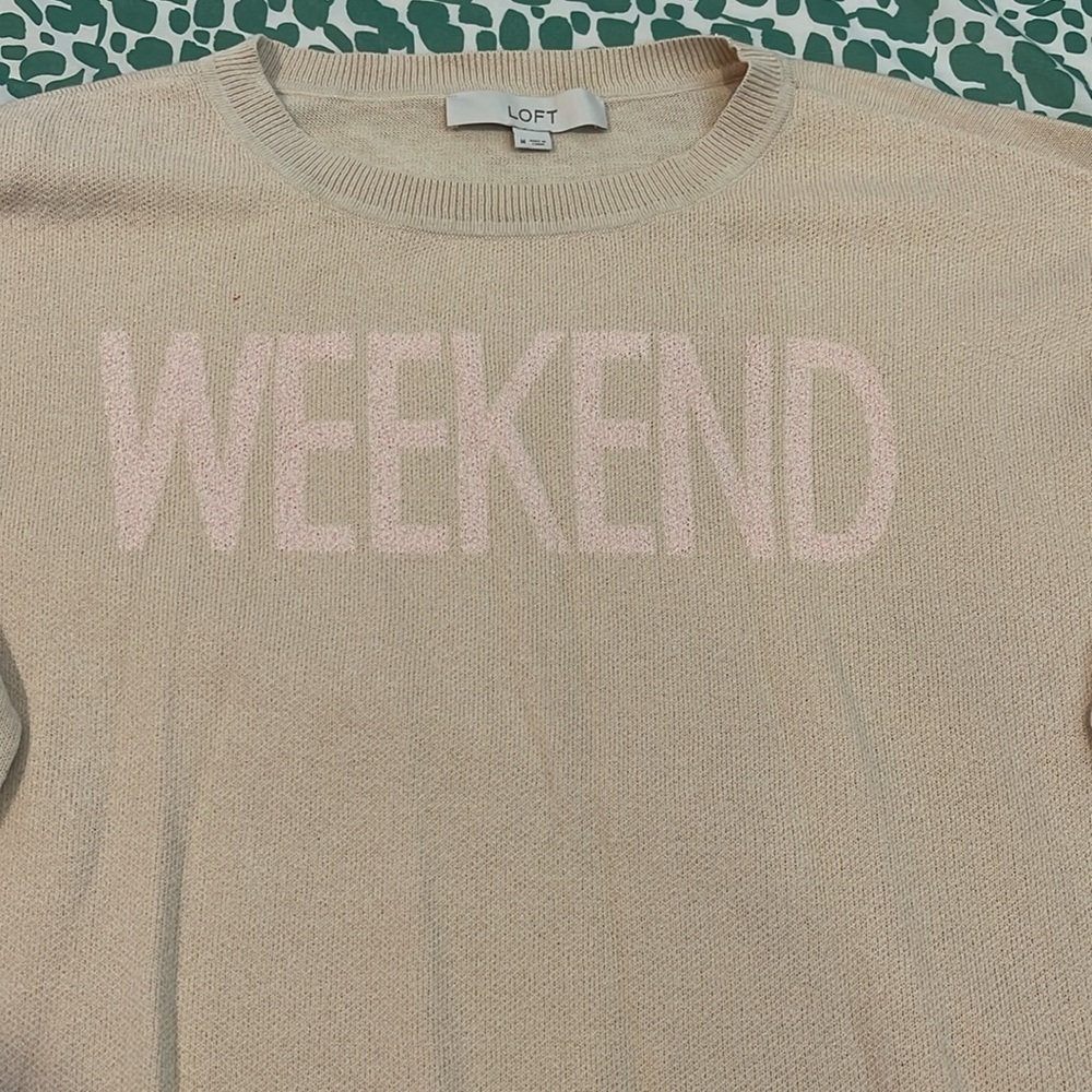 Loft Weekend Sweater - Picture 3 of 6